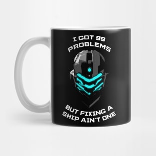 Isaac Clarke Helmet - 99 Problems Mug